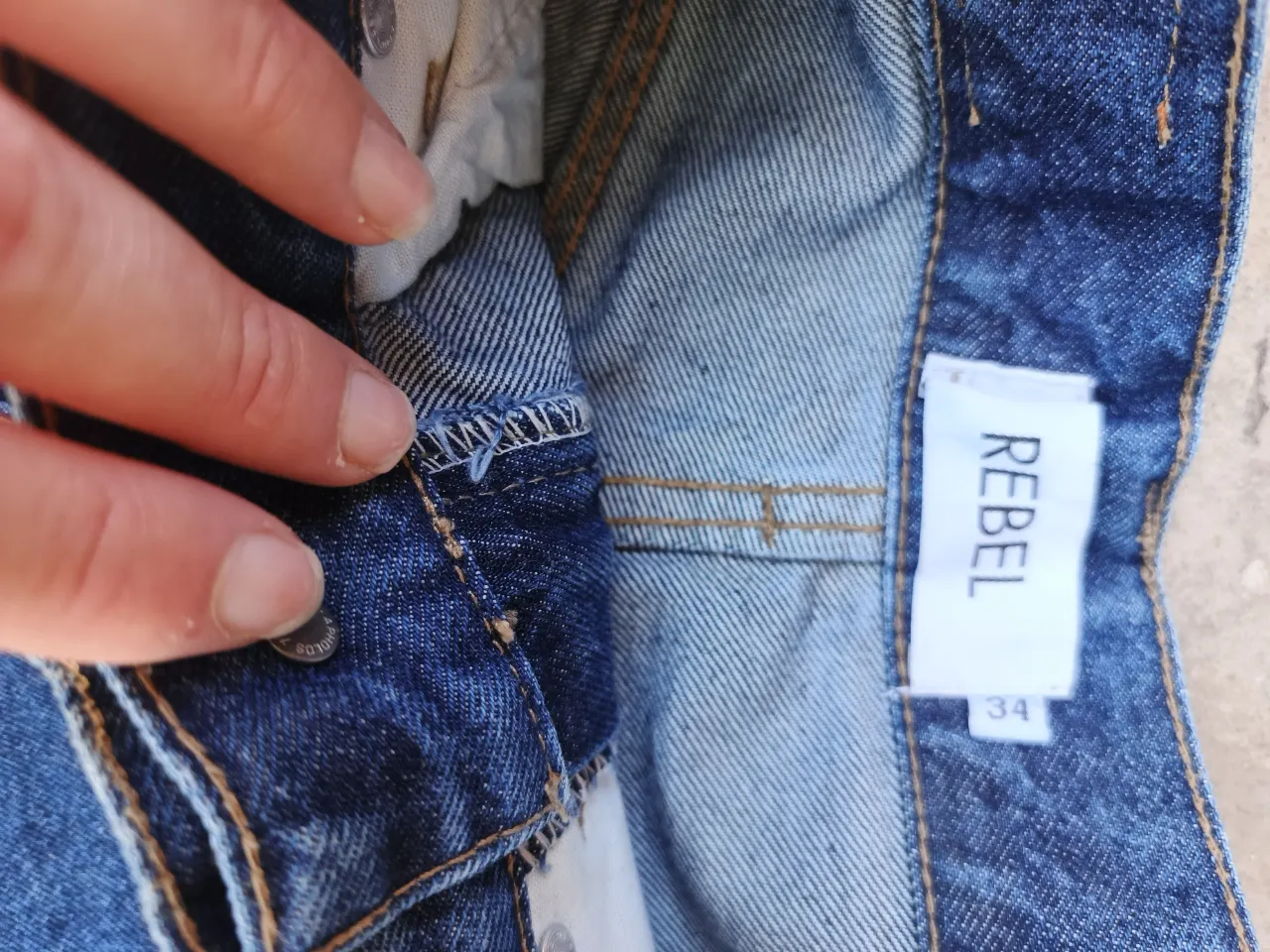 Short Rebel denim - imagen 4