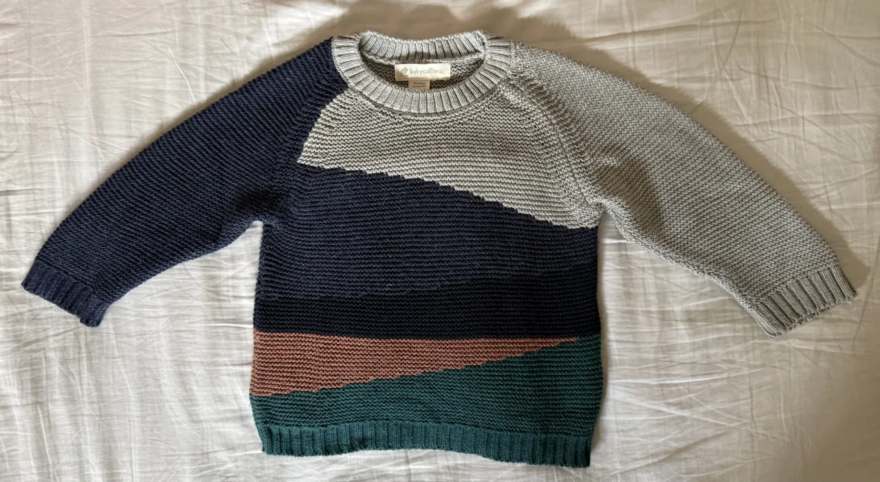 Sweater de cuello redondo Baby cottons - imagen 2