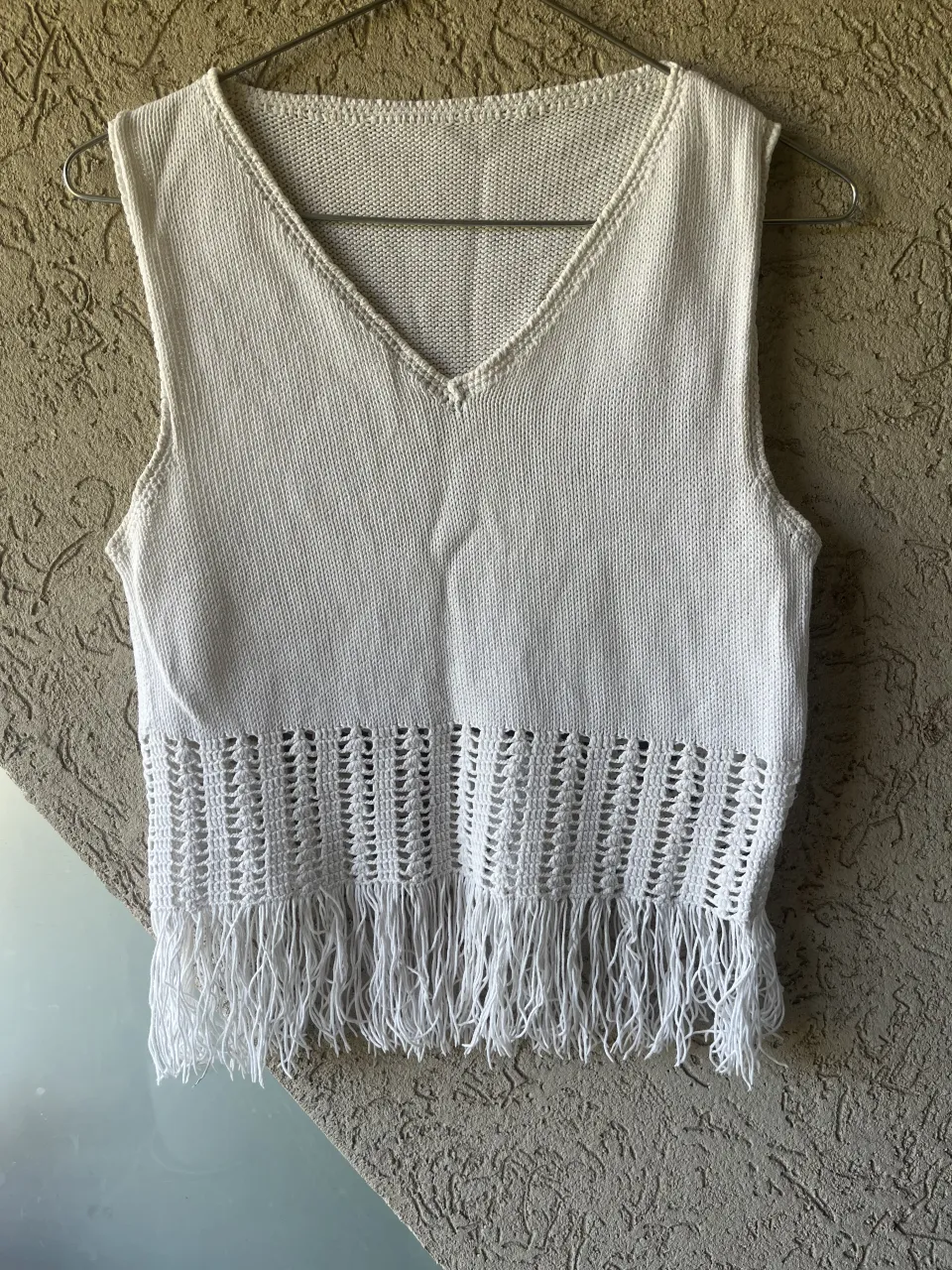Musculosa Tejido a mano - imagen 1