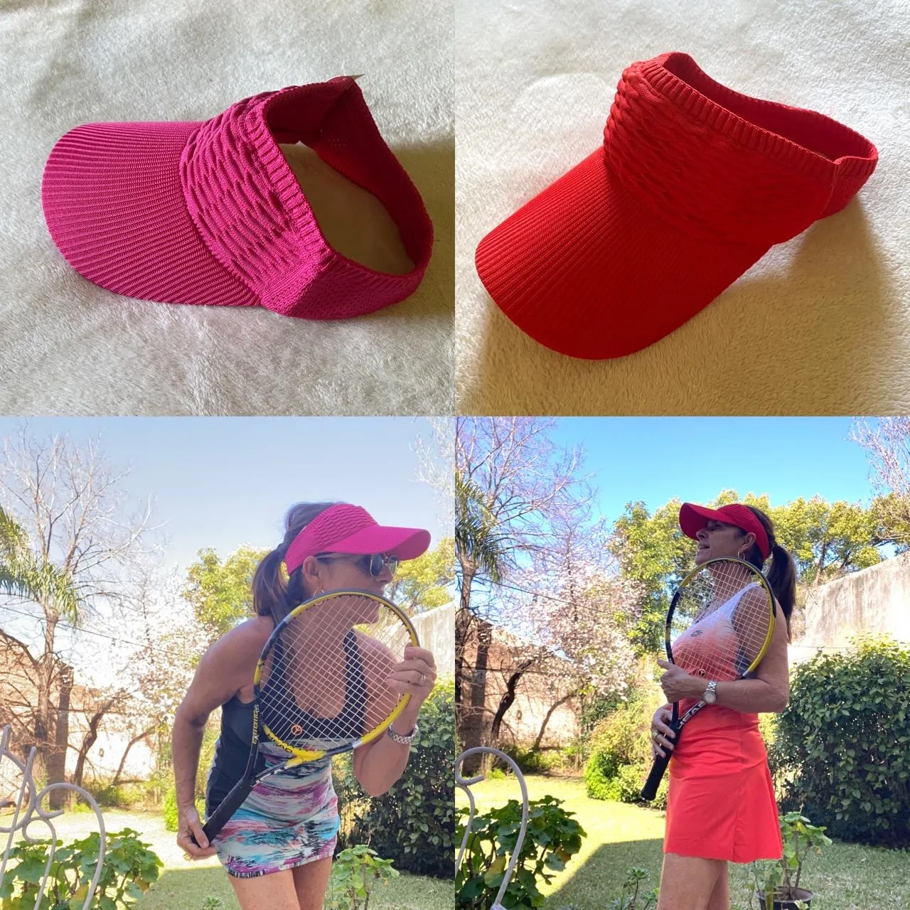 Gorra Viseras tejidas importadas - imagen 1