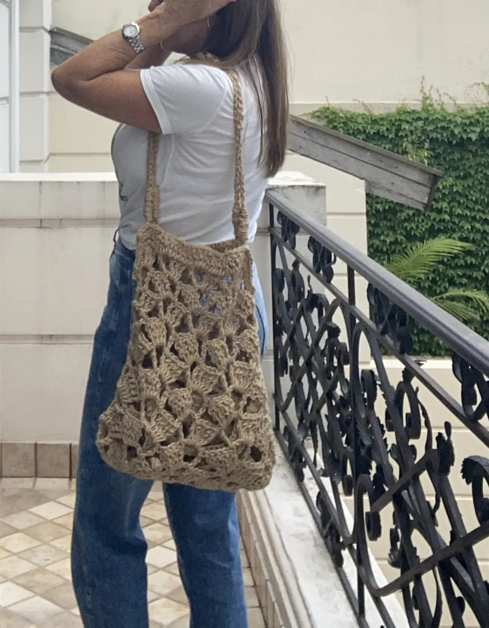 Bolso Bolso tejido la canasterie - imagen 6