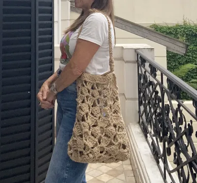 Bolso tejido la canasterie