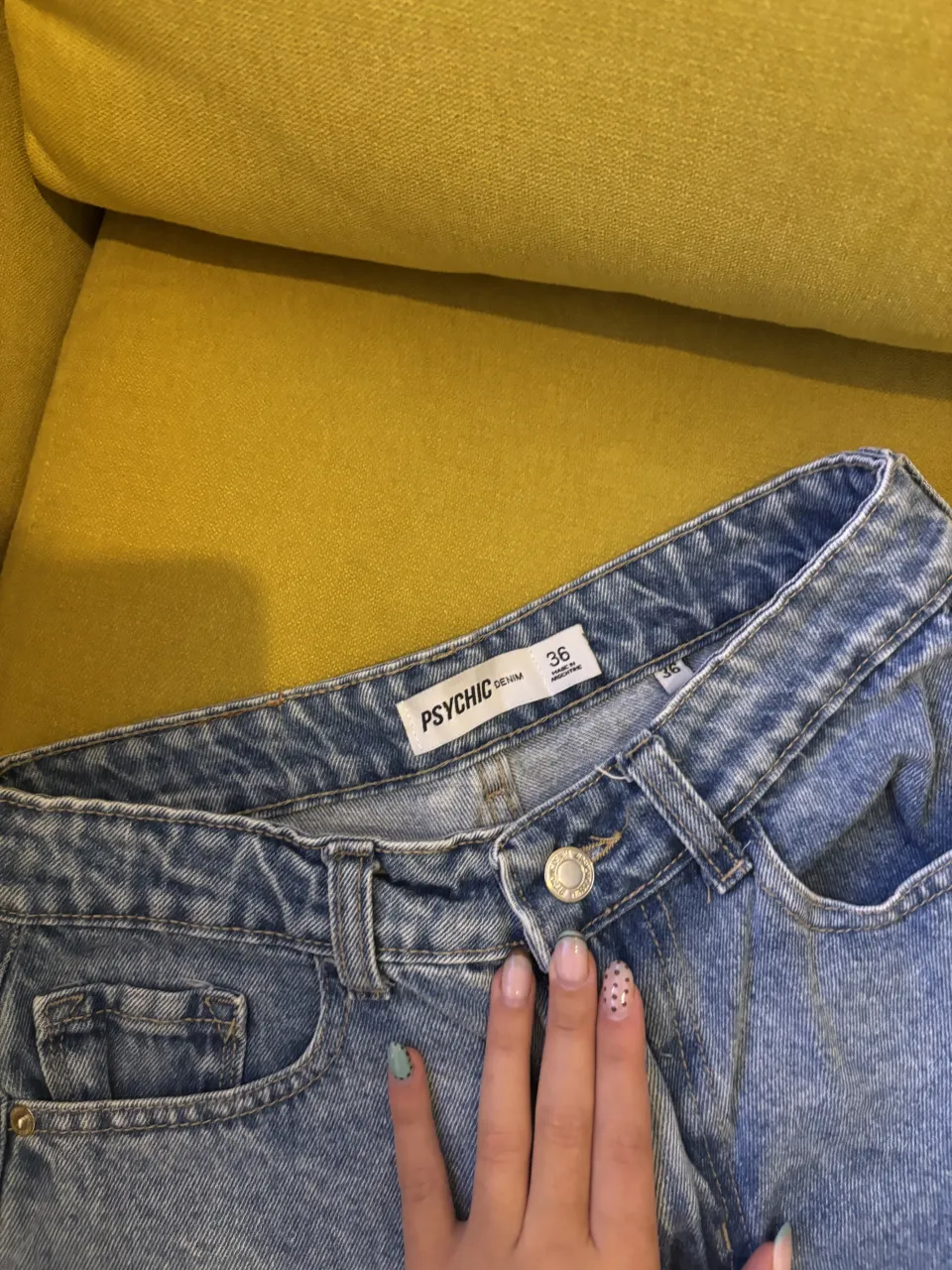 Short PSYCHIC DENIM - imagen 3