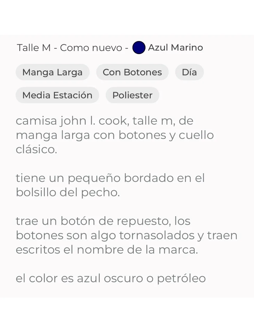 Camisa JOHN L. COOK - imagen 9