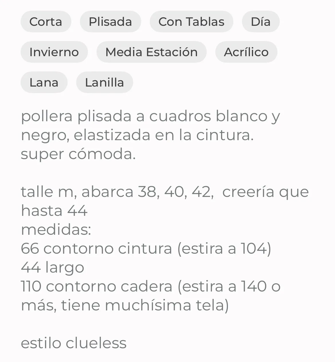 Pollera Multimarca - imagen 5