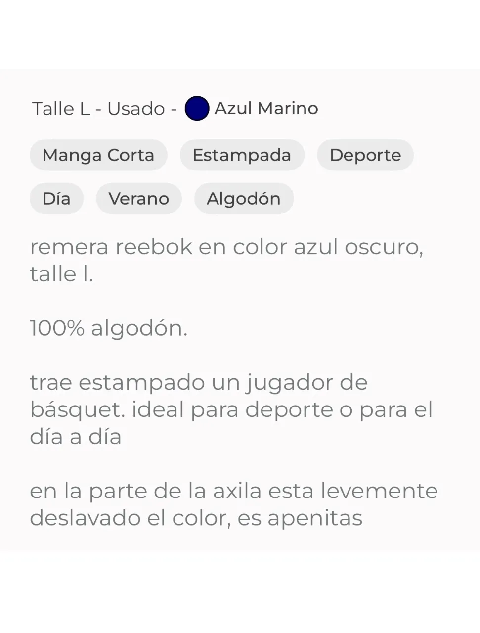 Remera Reebok - imagen 7