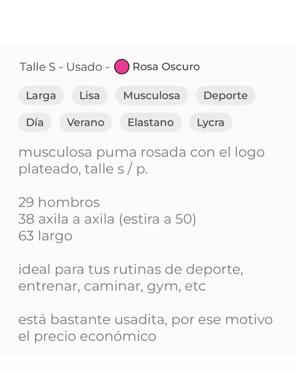 Musculosa Puma - imagen 6
