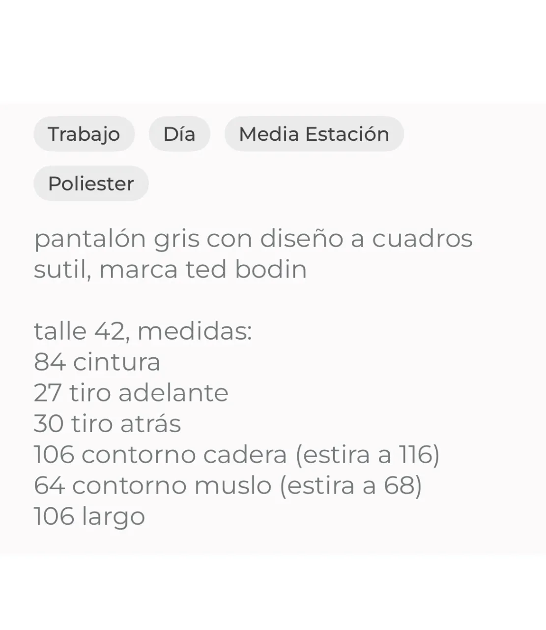 Pantalón Ted Bodin - imagen 3