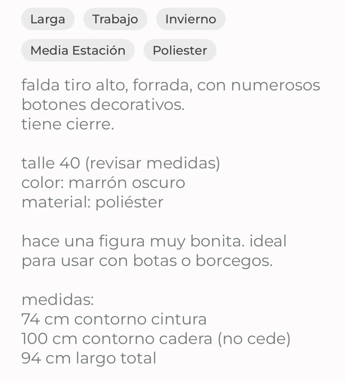Pollera Canda - imagen 6