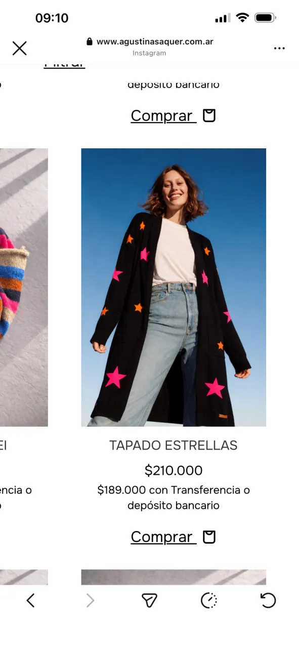 Cardigan Agustina saquer - imagen 4