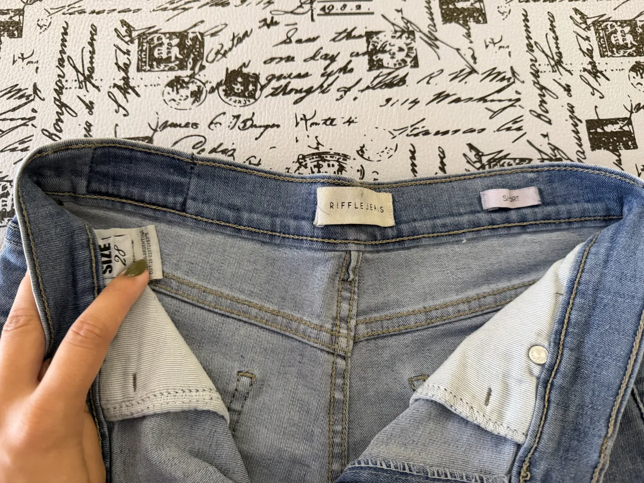 Short RIFFLE JEANS - imagen 6