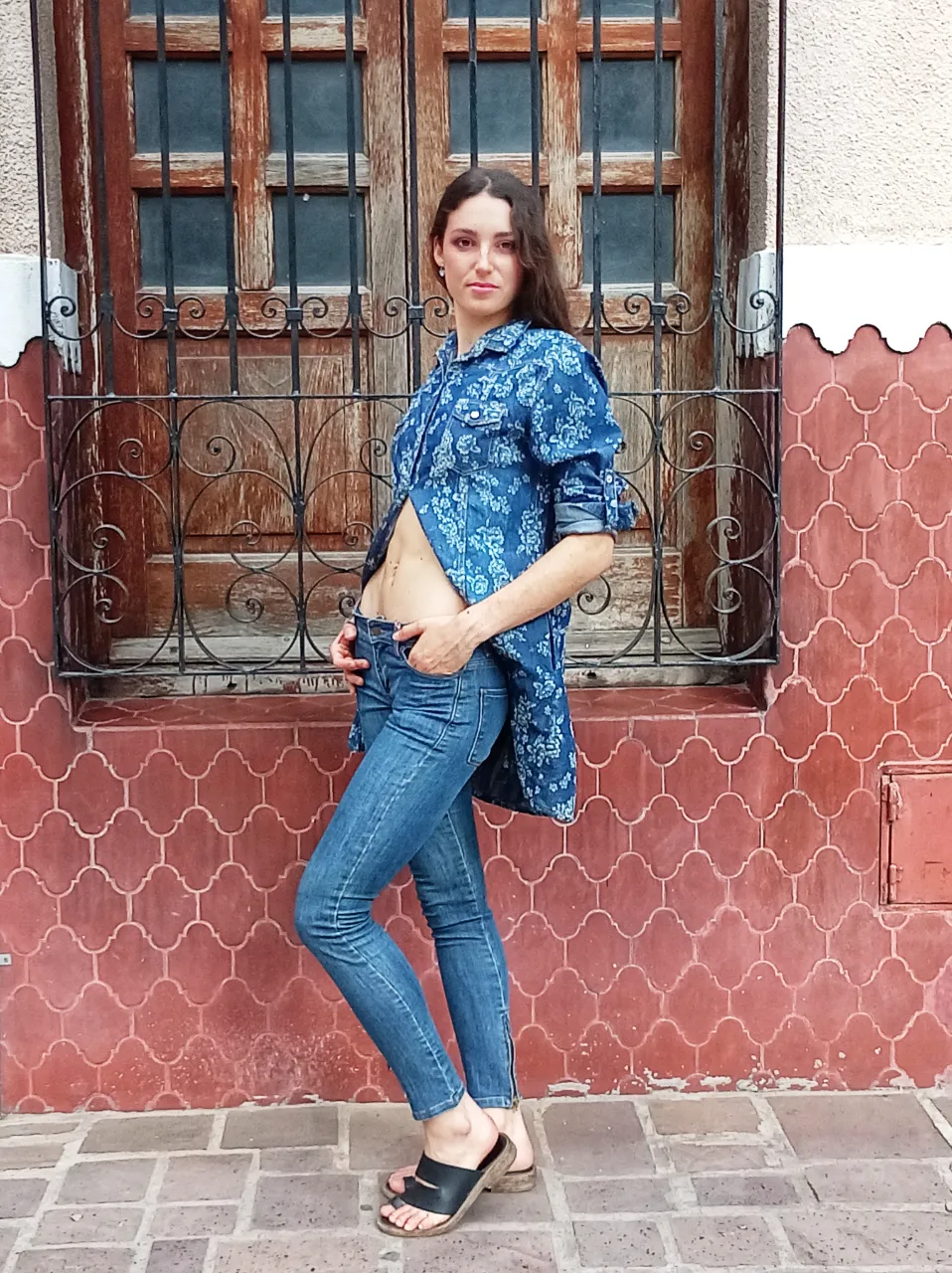 Camisa Total jeans - Vista 2