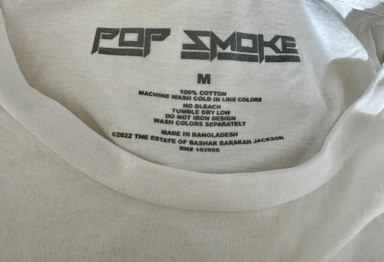 Remera Pop smoke - imagen 2