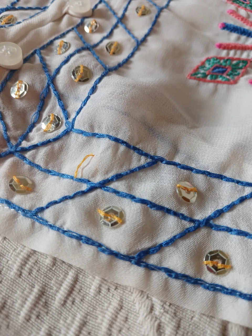 Musculosa Mix couture - Vista 3