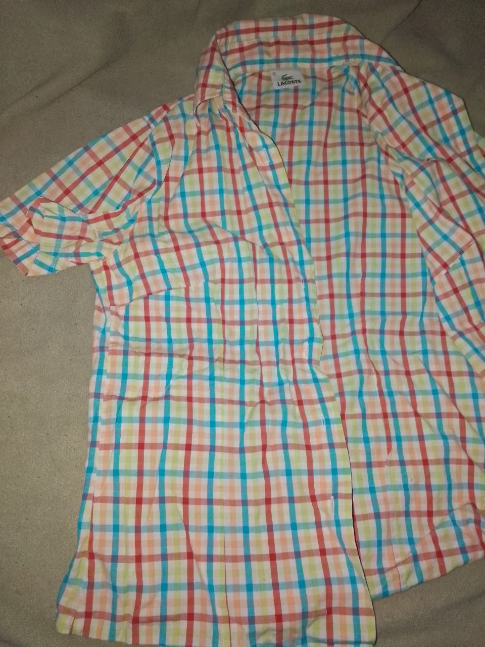 Camisa Lacoste miniatura 4