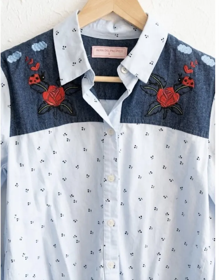 Camisa Agustina saquer - imagen 3