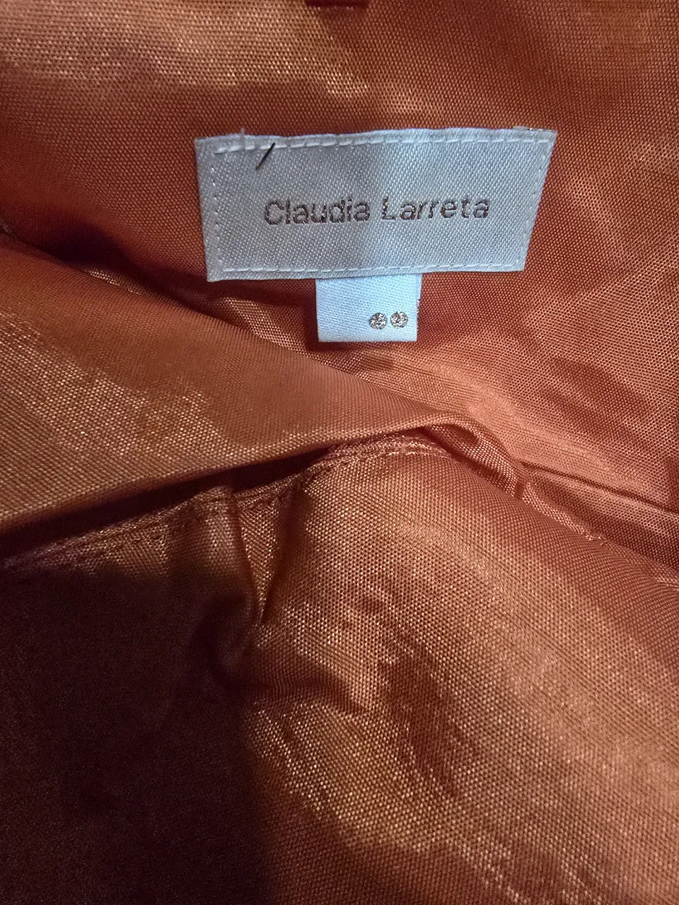 Vestido Claudia Larreta miniatura 2