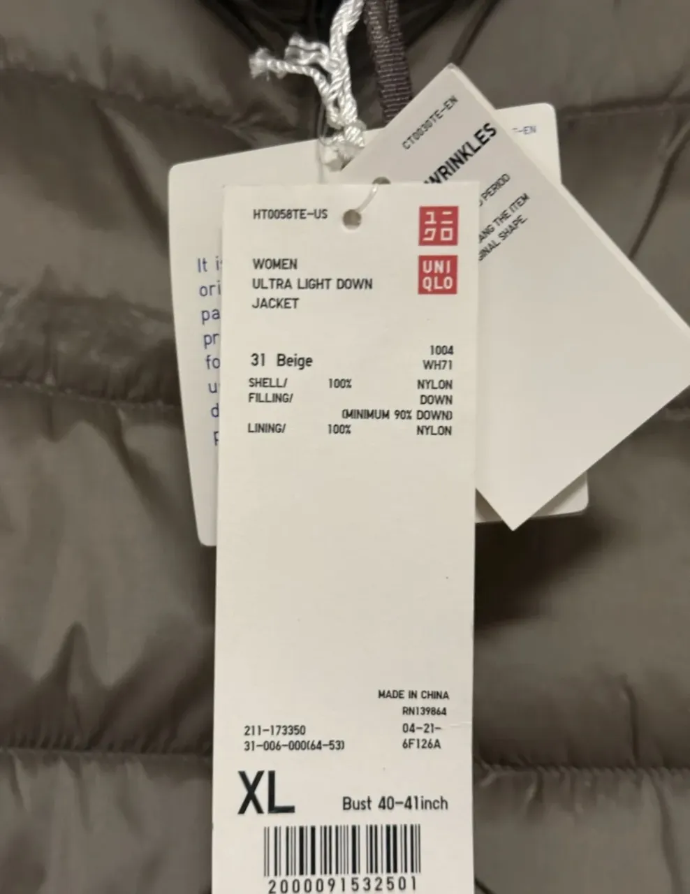 Campera Uniqlo - imagen 3
