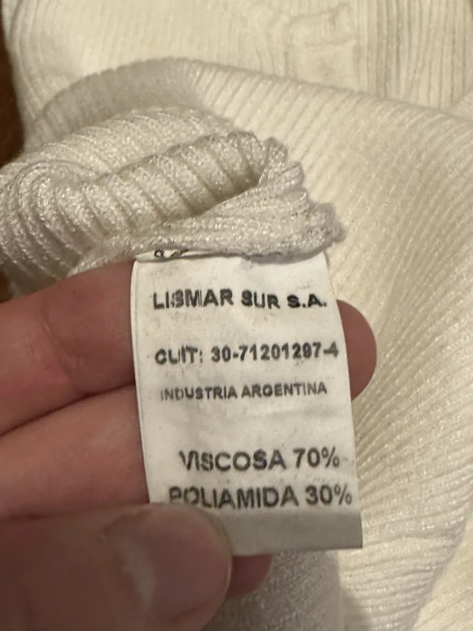 Musculosa Lismar sur - imagen 3