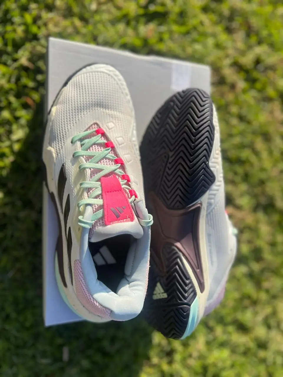 Zapatillas de tenis Adidas Barricade Unisex. 1 solo uso. 