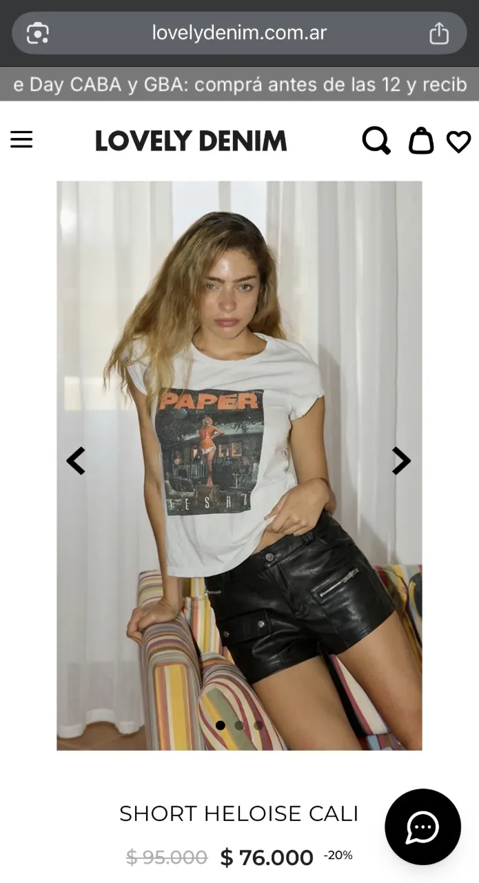 Short Lovely Denim - imagen 3