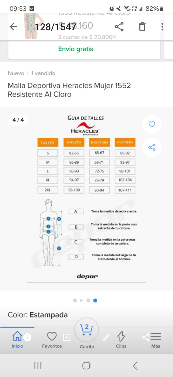 Traje de baño Heracles - imagen 3