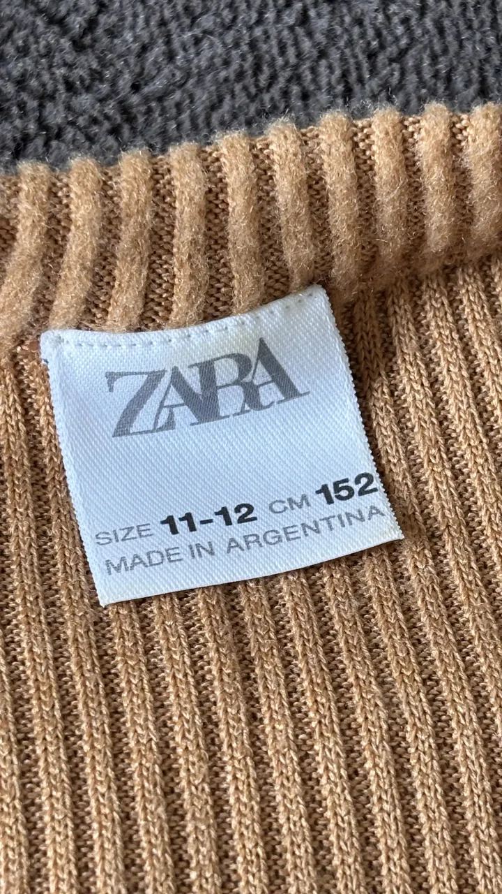 Sweater de cuello redondo Zara - imagen 5