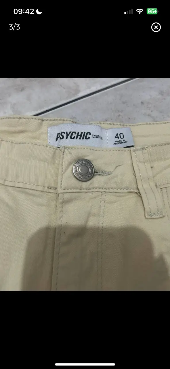 Short PSYCHIC DENIM - imagen 3