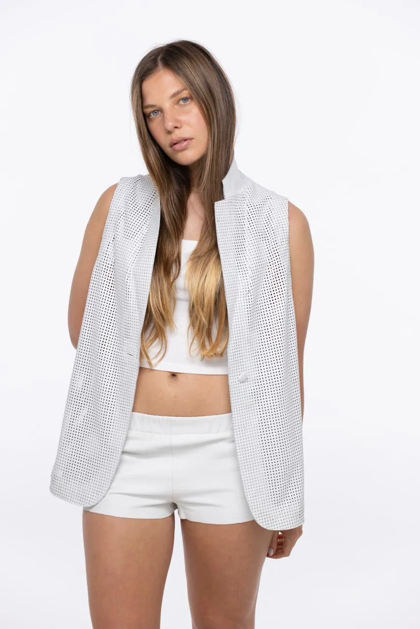 Chaleco Cosima leather - imagen 2