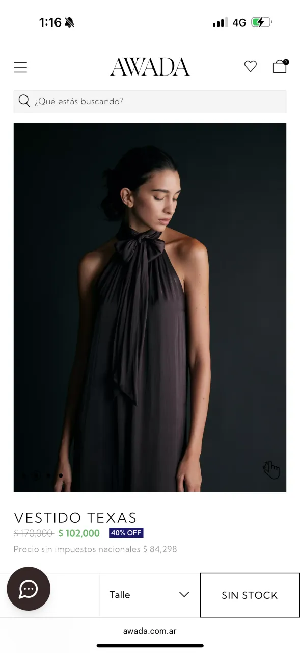 Vestido Awada - imagen 3