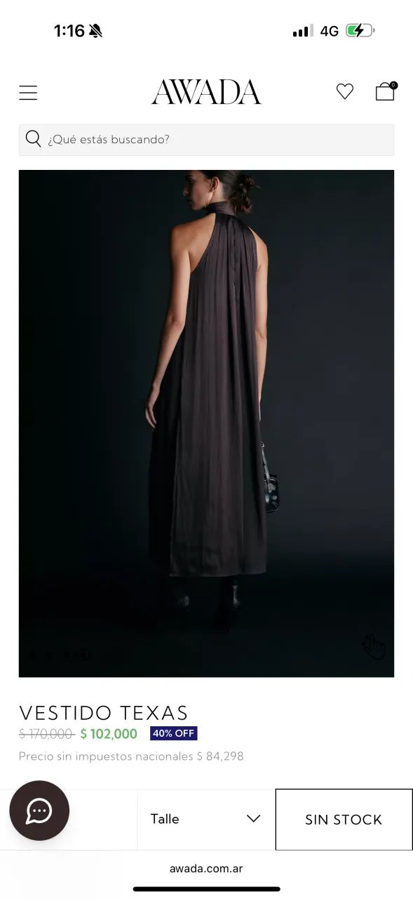 Vestido Awada - imagen 2