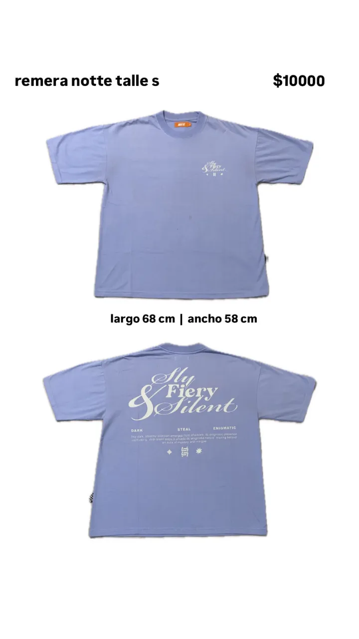 Remera Notte - imagen 1