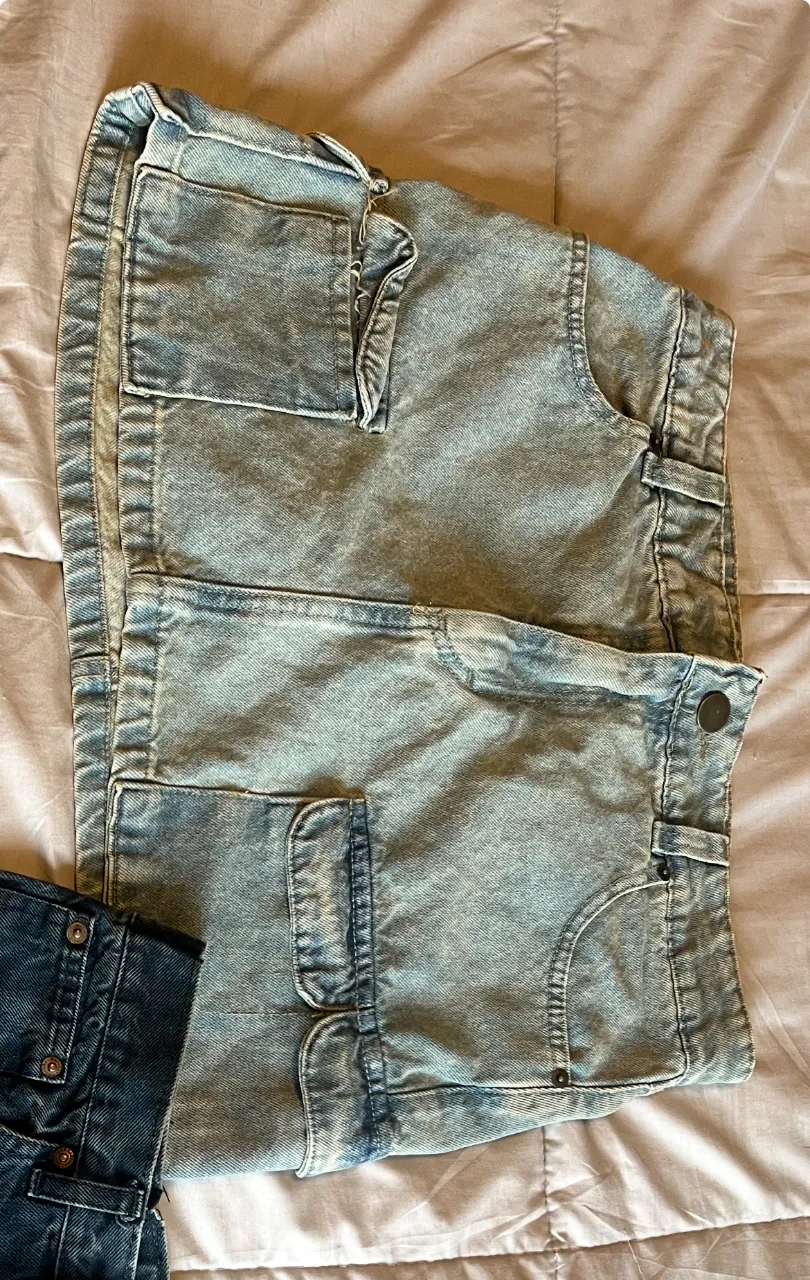 Pollera de jean estilo cargo talle 40 nueva sin etiqueta!