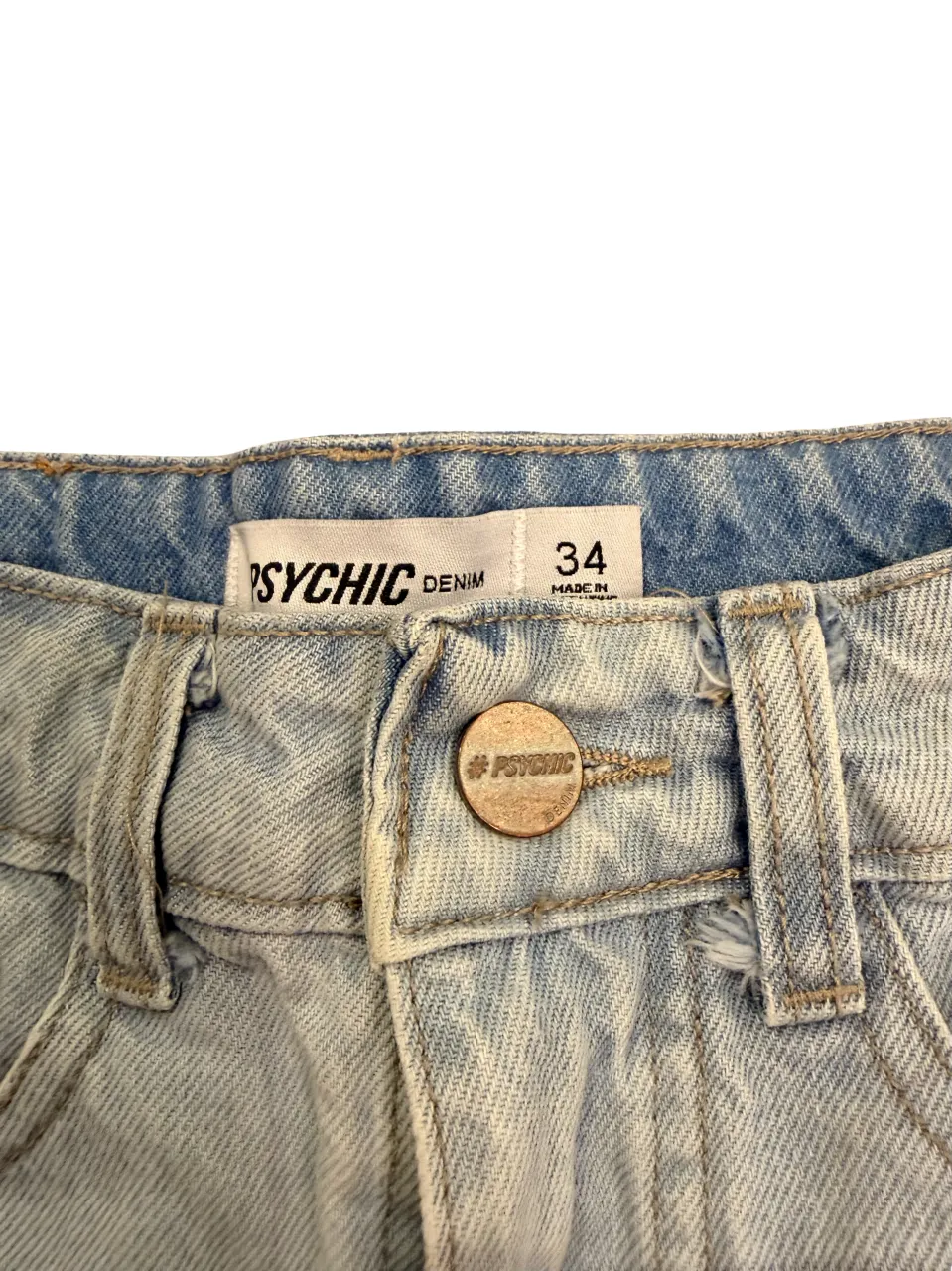 Short PSYCHIC DENIM - imagen 3