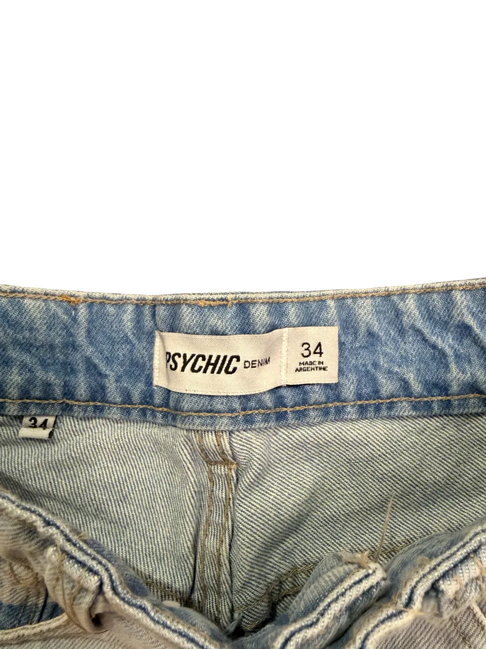Short PSYCHIC DENIM - imagen 4