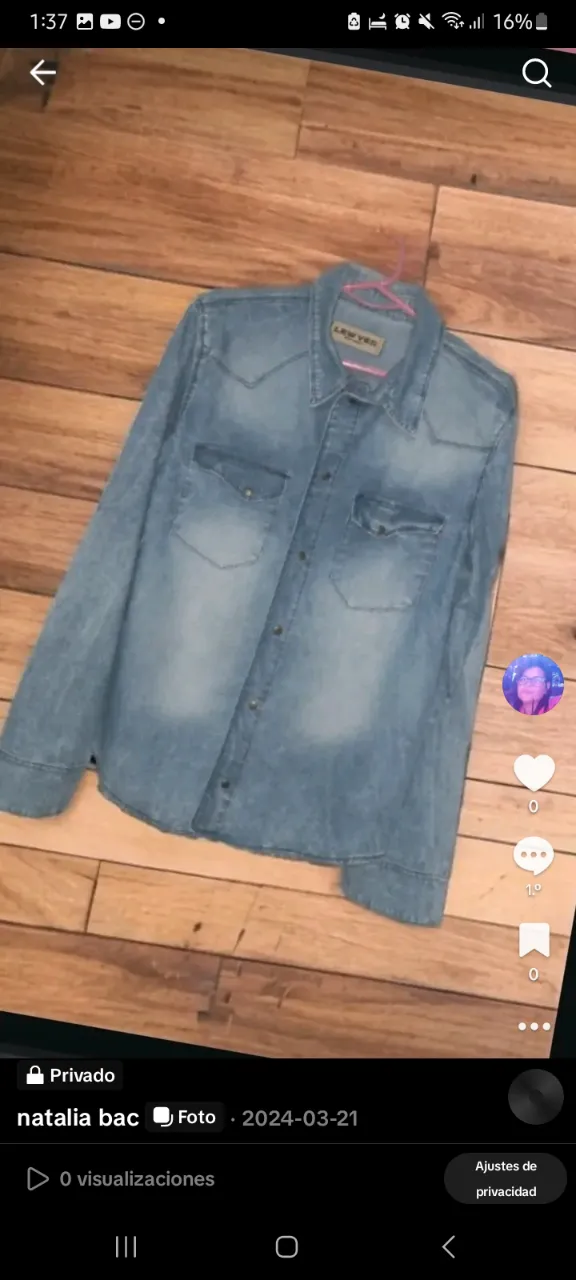 Camisa Levis/ stone - imagen 2