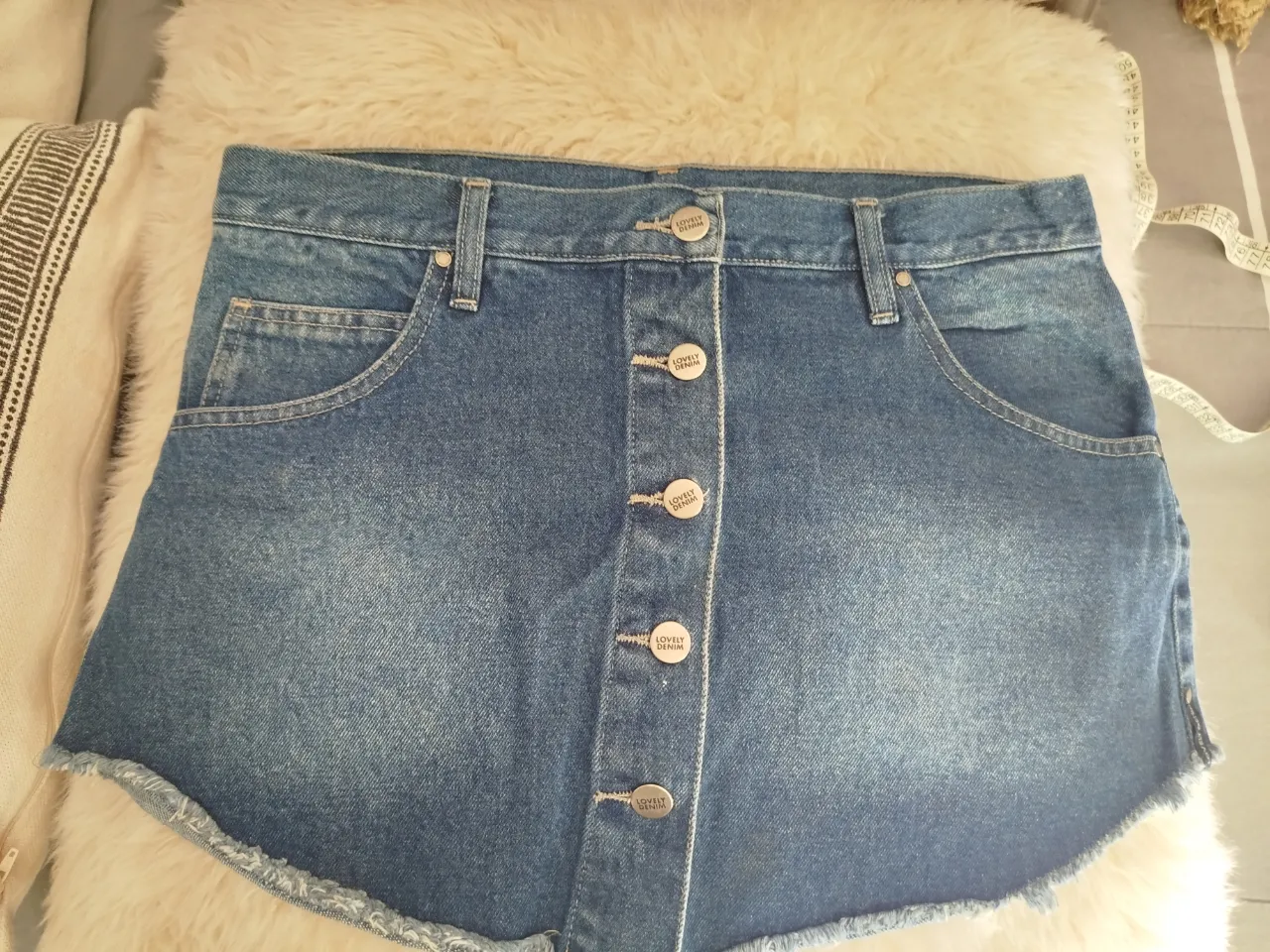 Pollera Lovely Denim - imagen 1