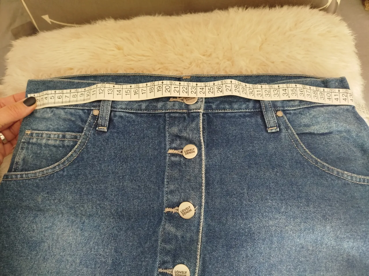 Pollera Lovely Denim - imagen 5
