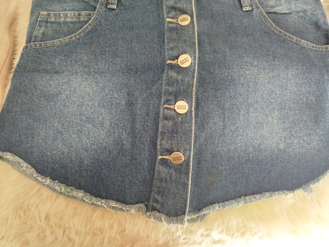 Pollera Lovely Denim - imagen 2