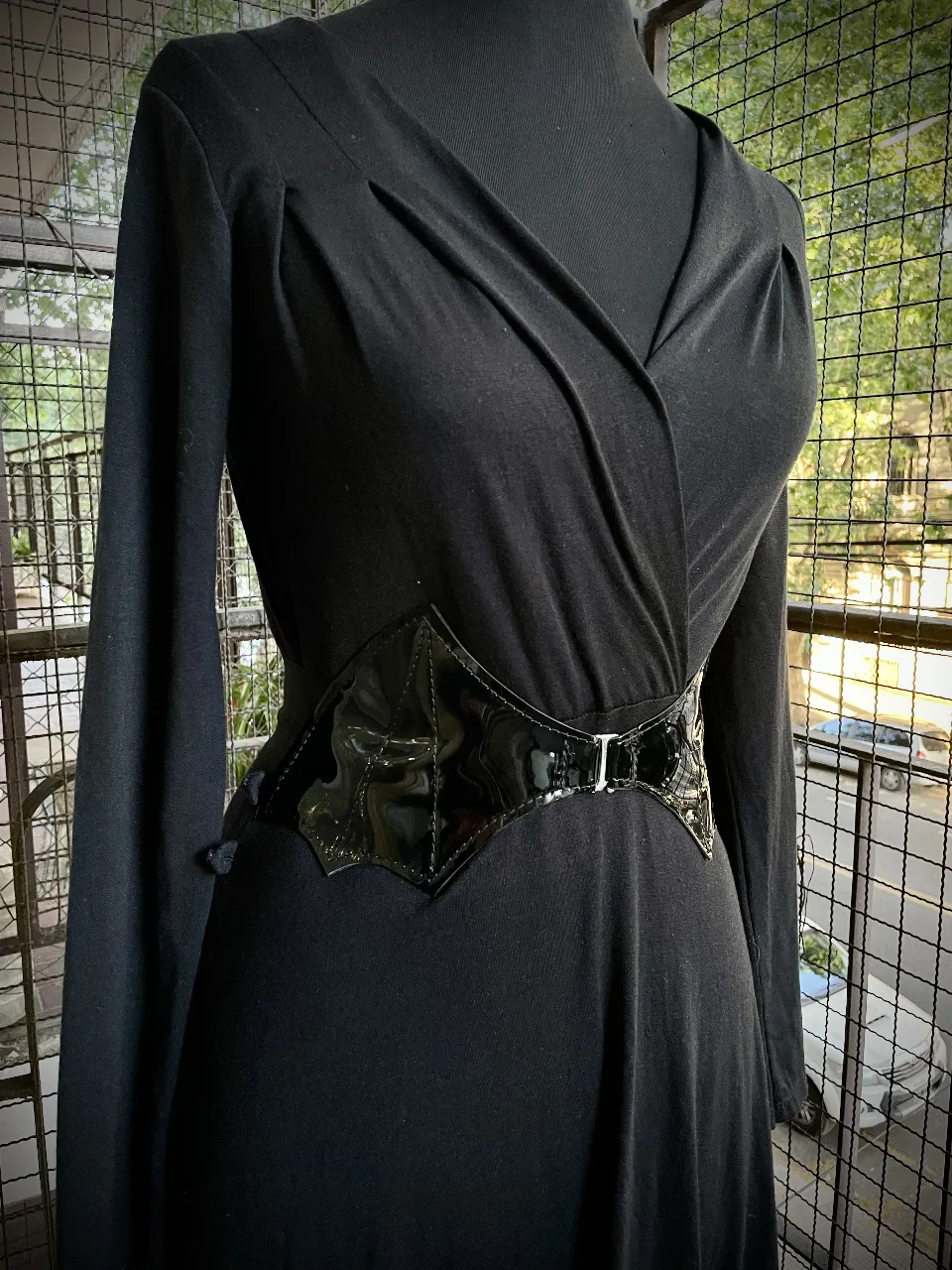 Vestido Vestido y cinto goth - imagen 2