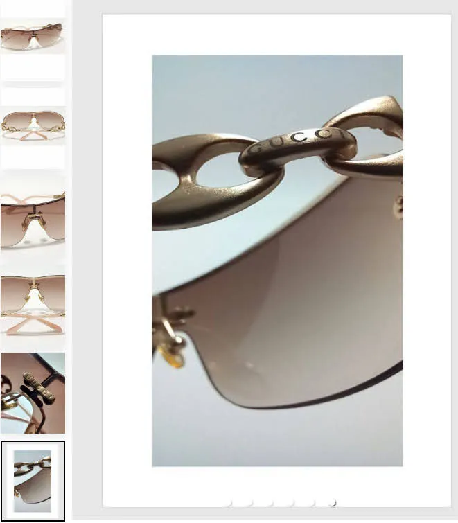 Anteojos Gucci miniatura 6