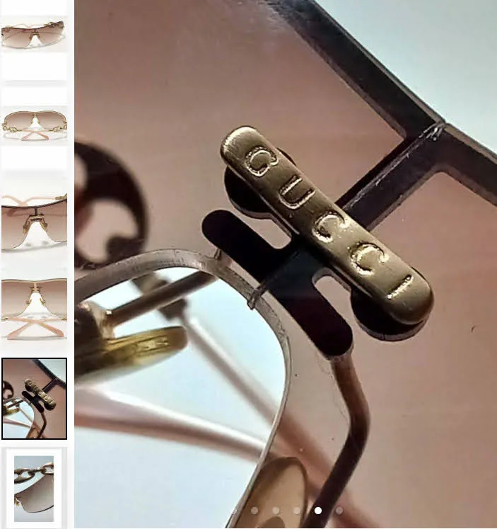 Anteojos Gucci miniatura 5