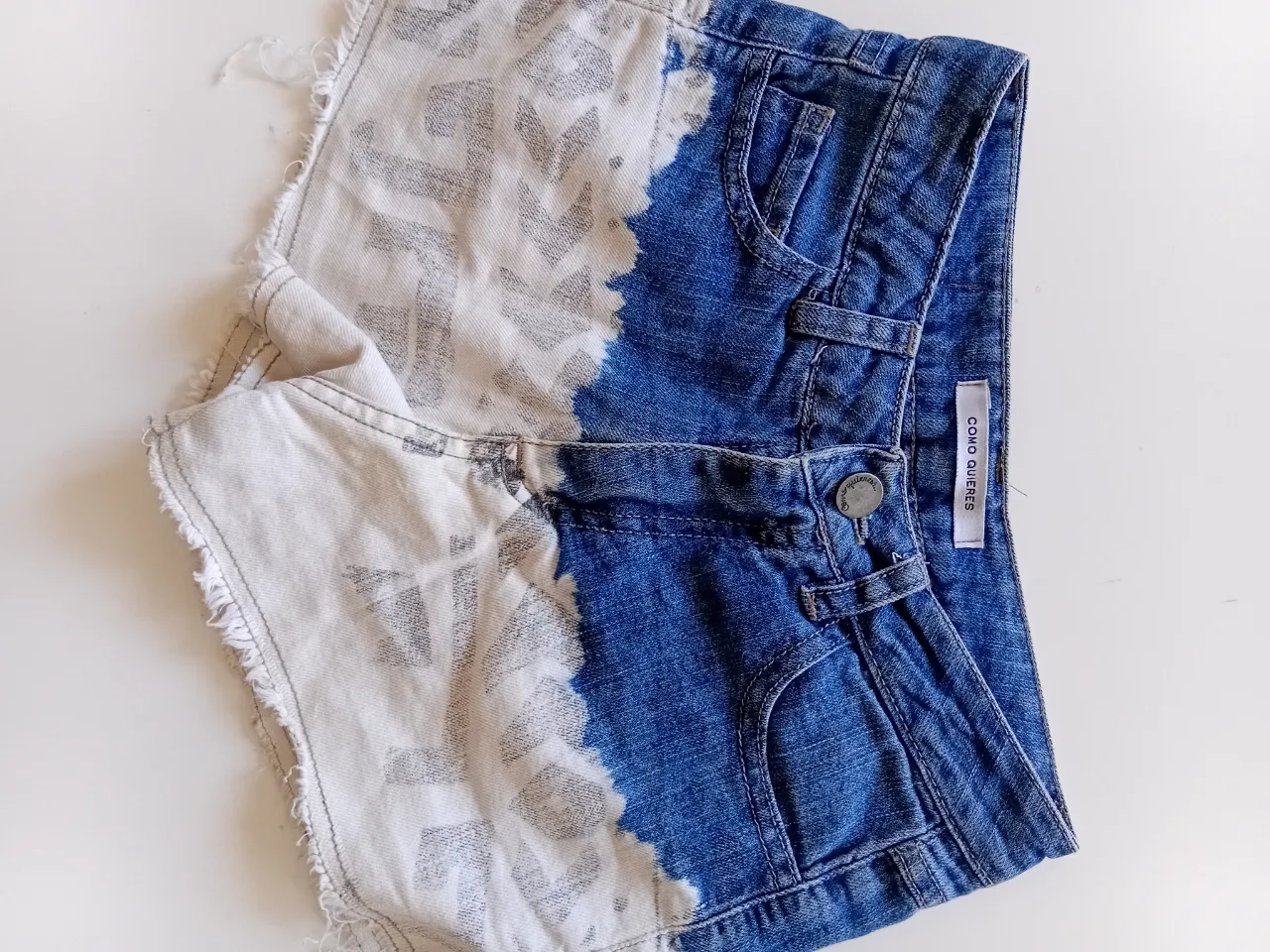 Short de jean Como Quieres