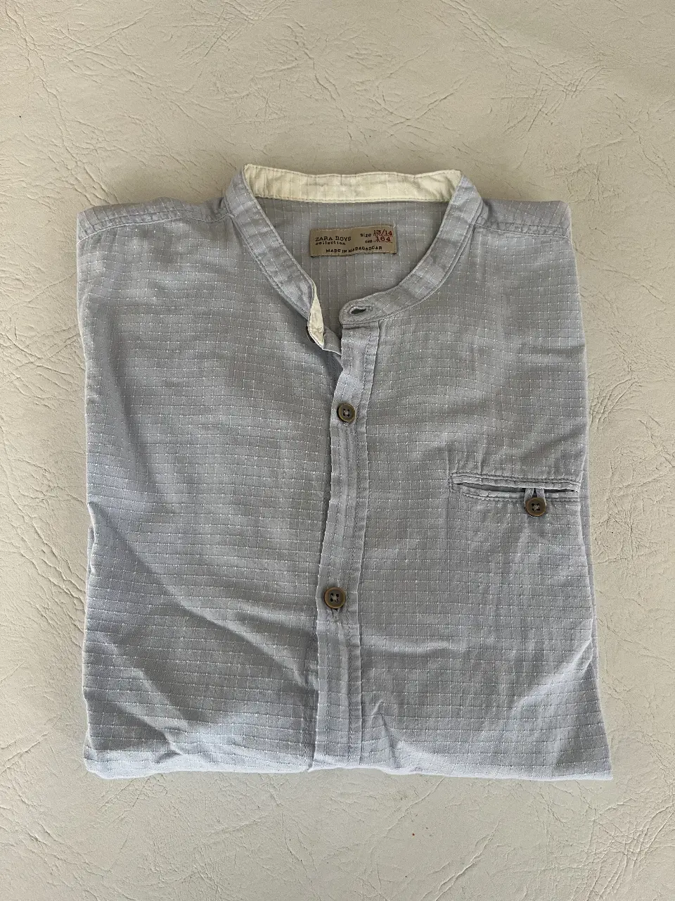 Camisa manga larga Zara miniatura 6