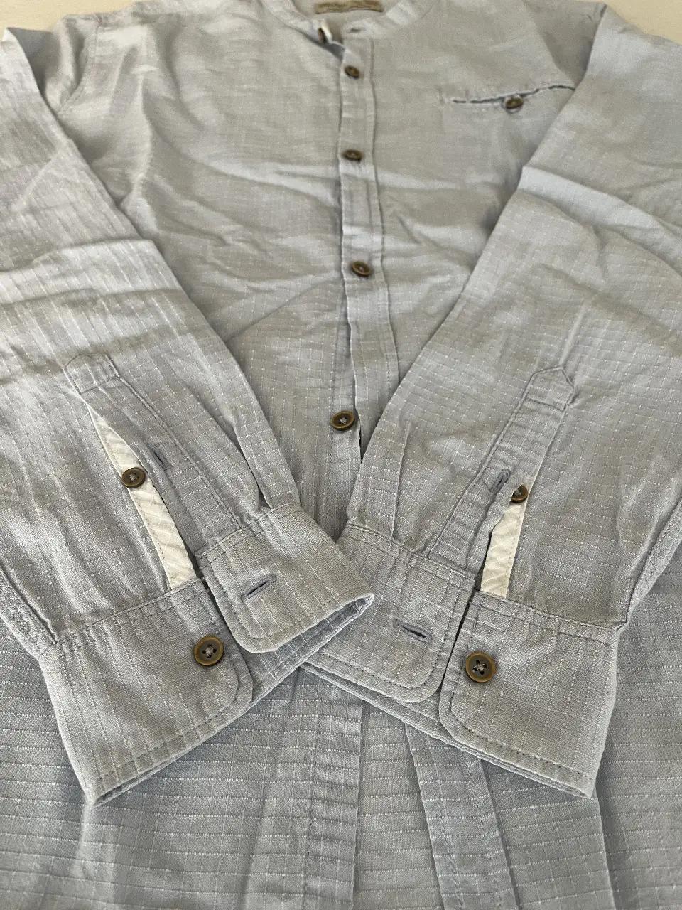 Camisa manga larga Zara miniatura 4