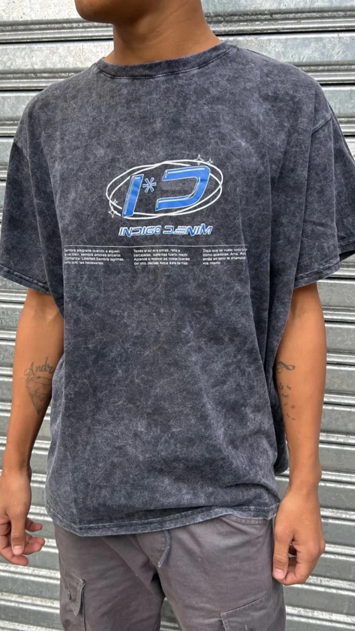 Remera Indigo denim - imagen 3