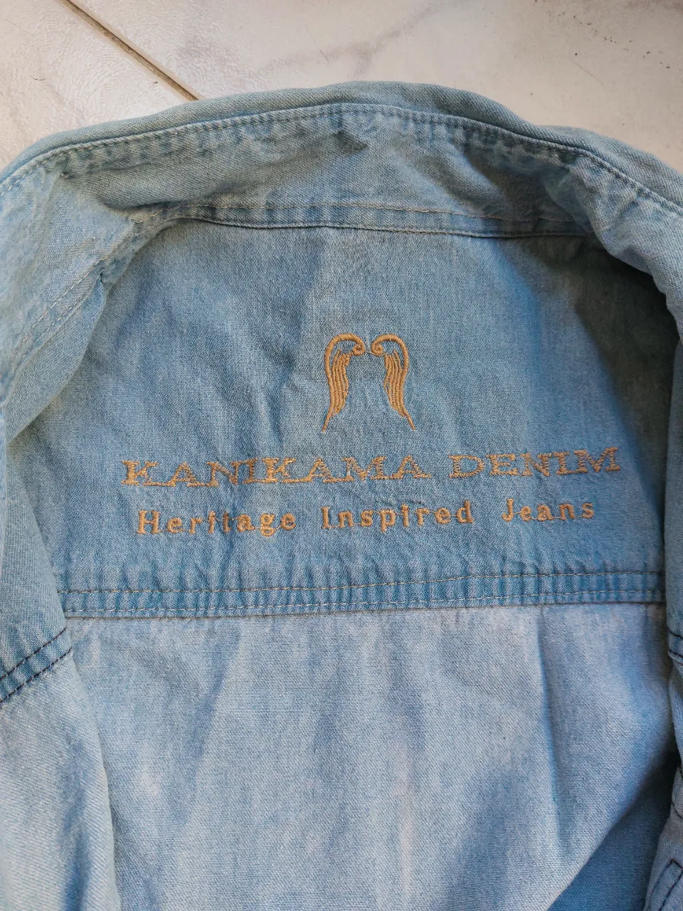 Camisa Kanikama jeans - imagen 3