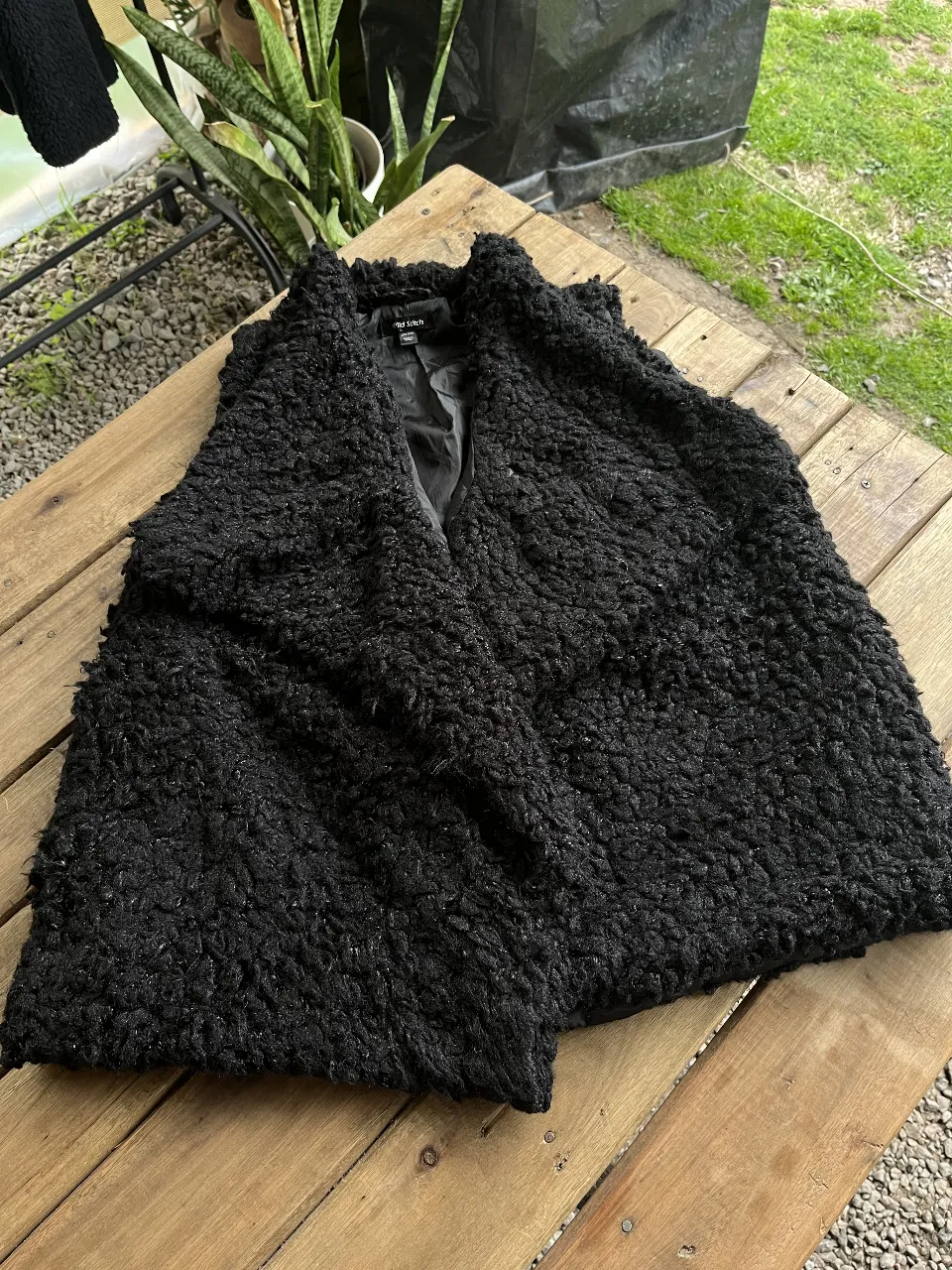 Chaleco Wild stitch