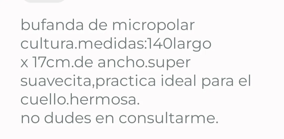 Bufanda Cultura - imagen 4