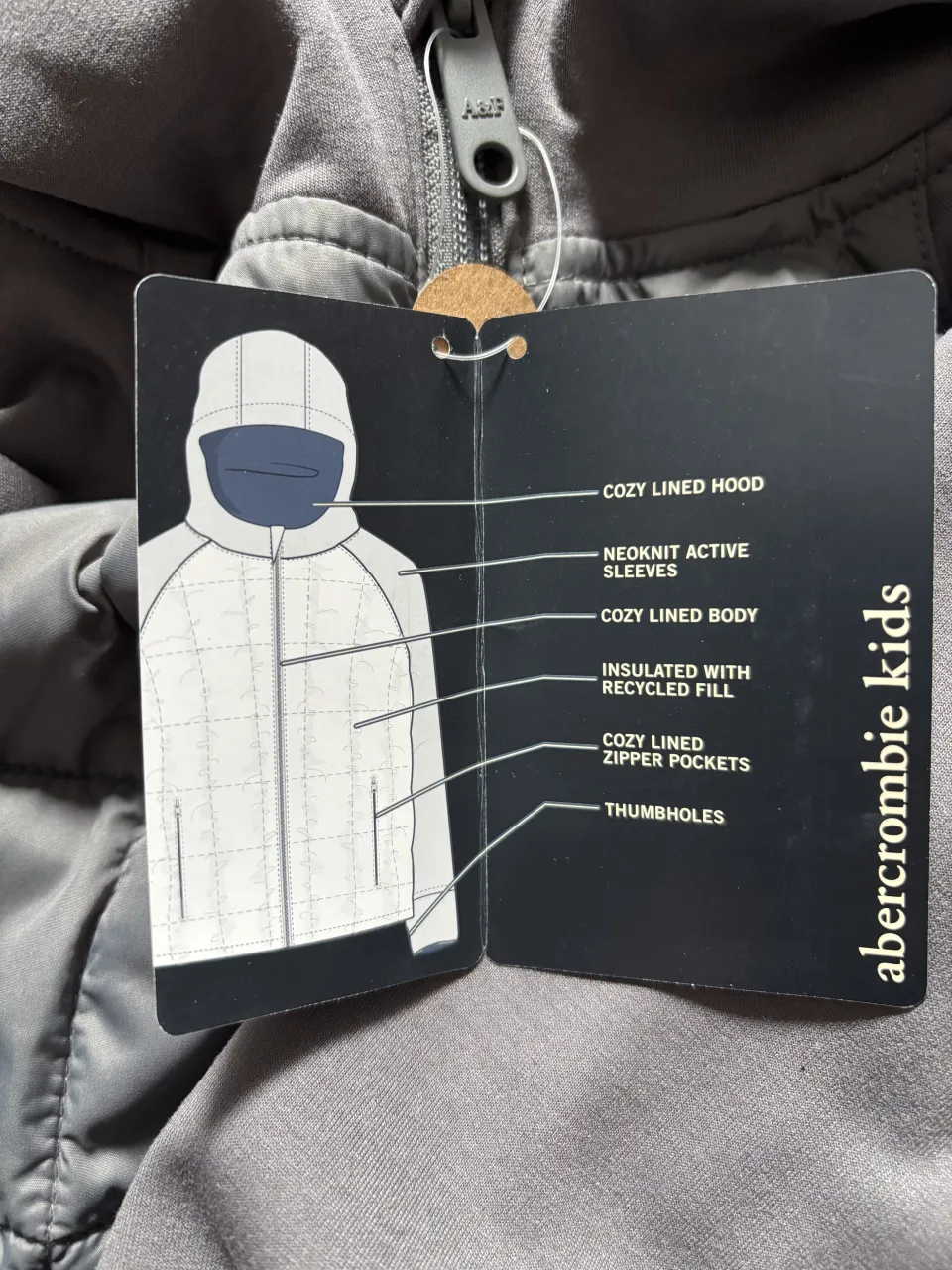 Campera de polar Abercrombie kids - imagen 3